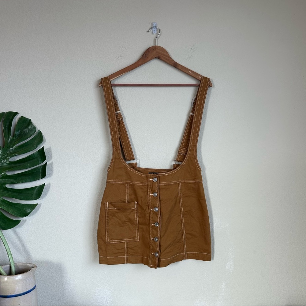 Urban Outfitters BDG Overall Suspenders Skirt